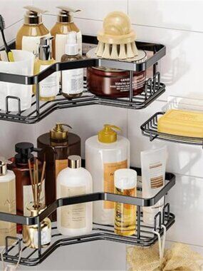 Corner Shower Caddy 3 Pack Stainless Steel Shower Organizer Rack Soap Holder